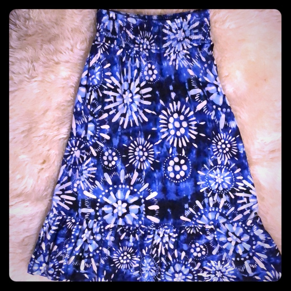💙Super cute versatile long skirt or tube dress.💙
